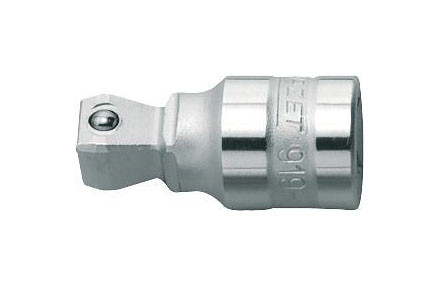 Hazet Verlängerung, schwenkbar, Vierkant hohl 12,5 mm, Vierkant massiv 12,5 mm, Mit Kugelsicherung, Abmessungen / Länge: 46 mm, 919-1