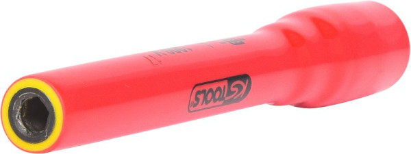 KS Tools 3/8" Bithalter mit Schutzisolierung, 125mm, 117.3811