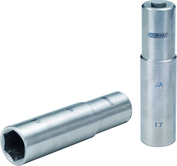 KS Tools 3/8" TITANplus Stecknuss, 17mm, lang, 965.3857