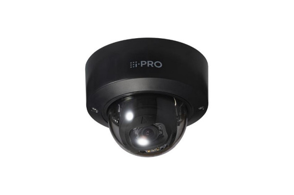 i-Pro Netzwerk Dome S-Serie, 8MP@30fps, 4,3-8,6mm AI, IK10, IR, in, black, WV-S22700-V2L1