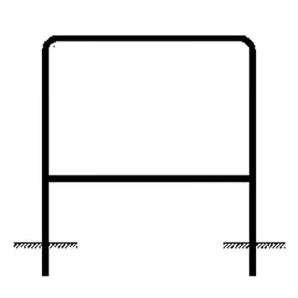 Stein HGS Rohrrahmen Typ 12, 1750 mm, 600x900 mm, 40229