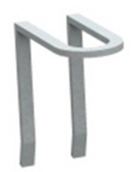 Bedrunka+Hirth Haltebügel, Kippschutz für Werkzeuge, Rohre etc., Maße in mm (BxTxH): 49 x 108 x 71, SRHB100