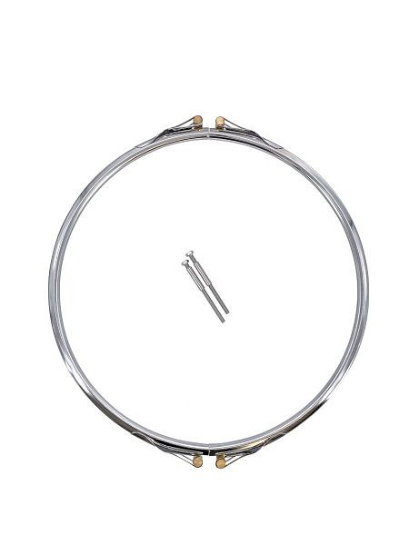 OKU Spannring für die Hawaii Filteranlage 600 mm komplett dreiteilig mit 3x Spannschraube M8 x 120 mm und Hülse lang, 521060400