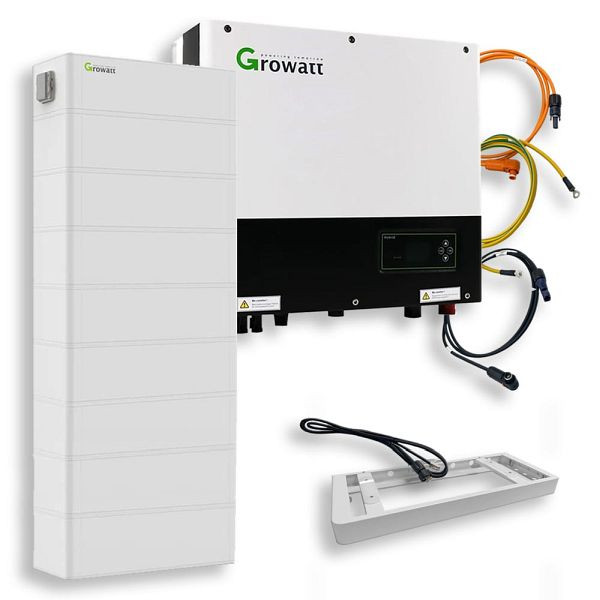 Growatt Nachrüstsatz 20,48kWh ARK SPH 8000TL3 BH-UP Hybrid-Inverter LiFePO4-Speicher, 4-01-024894-007