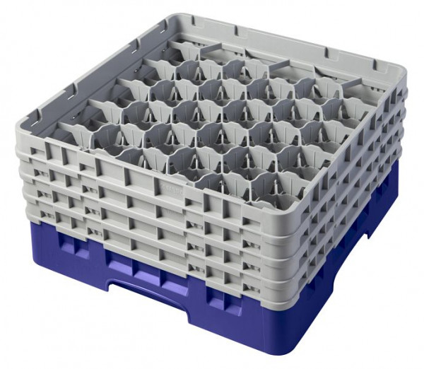 Cambro Spülkorb mit 30 Fächer Camrack® 21,5 cm Marineblau, 30S800186