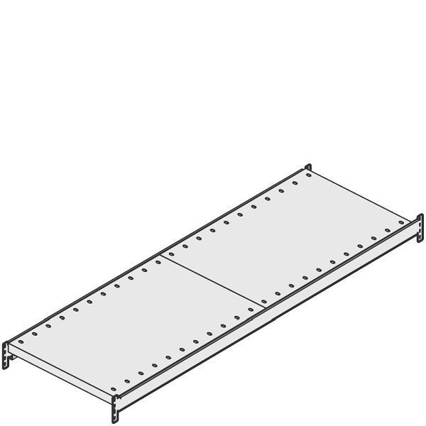 BITO Fachebene Großfachregal Set /Fachboden 2000x600 verzinkt, C0720-0008