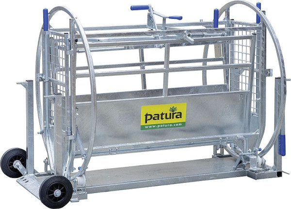 Patura Wendebox für Schafe verzinkt, inkl. Fahrwerk, 370020