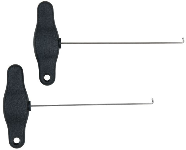 KS Tools Zughaken-Satz für Kopfstützen, 2-teilig, 140.2380