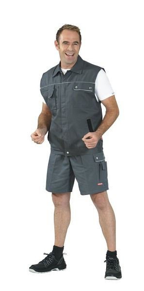 Planam Canvas 320 Weste, grau/schwarz, Größe XXL, 2163060