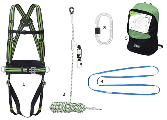 Kratos Dach-Set mit Rucksack, FA8010401, 3700671406800