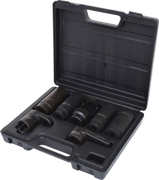 KS Tools 3/8"+1/2" Sensoren-Stecknuss-Satz, 7-teilig, 150.2100