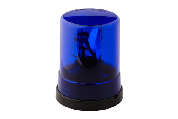 HELLA Halogen-Rundumkennleuchte, KL 700, 24V, blau, Anbau/geschraubt, Stecker: Flachstecker, 2RL 004 958-011