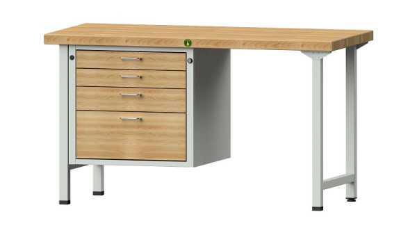 Ulmia Kombiwerkbank "Serie VH", Modell 707 VH, 1500 x 700 mm, 783.181, 4044637198231