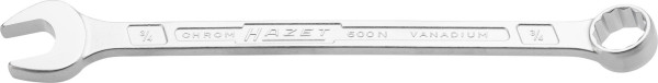 Hazet Ring-Maulschlüssel, Außen-Doppel-Sechskant Profil, 3/4 ", 600NA-3/4