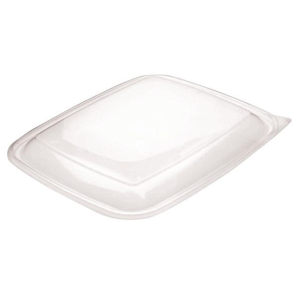 Fastpac Deckel für mittelgroße rechteckige Lebensmittelbehälter 900 ml (300 Stück), DE764