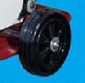 PowerPac Radsatz Gummireifen für PPR2100B/D, PPR-Gummi, 4260300853041