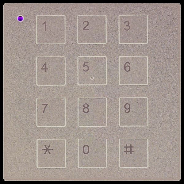 TCS BCM Codeschlossmodul NL Serie AMI, schwarz, AMI12430-0080