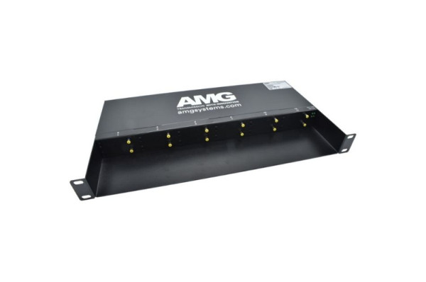 AMG Systems 19" Baugruppenträger für AMG210M Module, 1HE, für 0°C bis 50°C, 12 Steckplätze, AMG210C