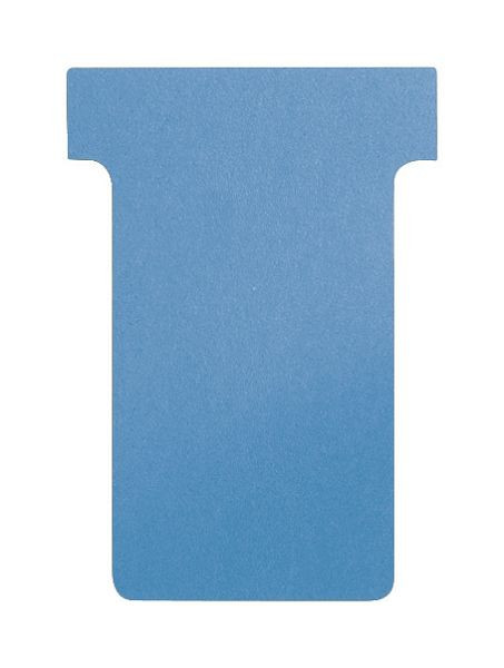 Eichner T-Karten für alle T-Card Systemtafeln - Größe M, Blau, VE: 100 Stück, 9096-00012