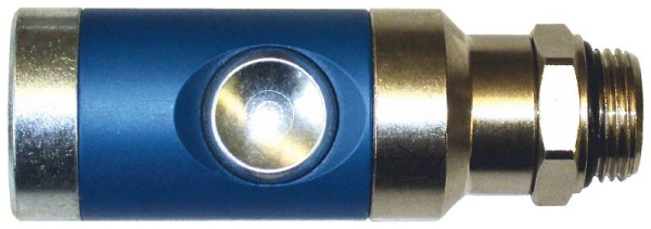 ELMAG Sicherheitskupplung AG 1/2', mit Druckknopf und Drehgelenk DN 7, 4, 46258