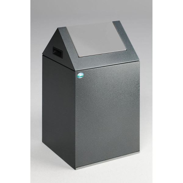 STEIN HGS Wertstoffsammelgerät WSG 40 S, selbstlöschend, Antiksilber, Antiksilber, silber, 82056.0003