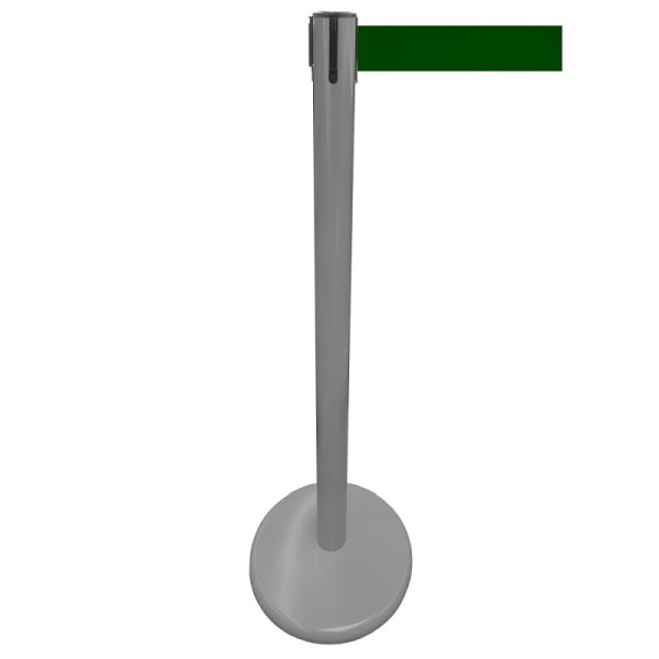 Stein HGS Personenleitsystem -P-LINE Future-, Metall/ anthrazit, dunkelgrün, mit Gurtendstück (Standard), Gurtlänge: 2,3 m, 12792-1002