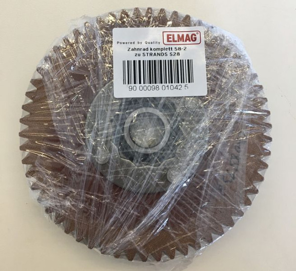 ELMAG Zahnrad komplett 58-2, zu STRANDS S28, 9801042, 9000098010425