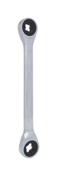 KS Tools GEARplus Torx-E-Doppel-Ratschenringschlüssel, E14xE18, 503.4355