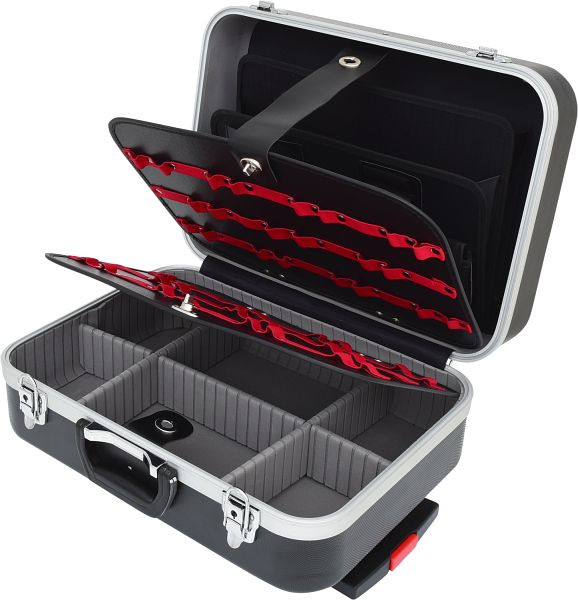 KS Tools ABS Hartschalenkoffer mit Teleskop-Trolly, 850.0530