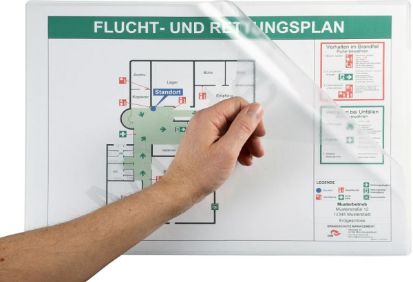 Eichner Magnet-Tasche, Format: DIN A3 quer, 428 x 310 mm, 9218-02986