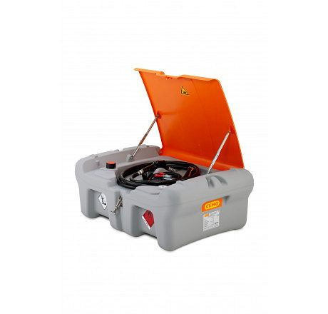 Cemo Dieseltank-Mobil Easy 220 l Pick-up mit Elektropumpe 24 V, 40 l/min, AZV und Klappdeckel, 11252