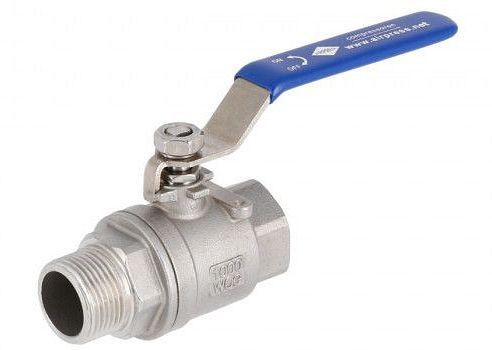 Airpress Kugelhahn 1/2", Luftanschluss: 1/2", Gewindegröße: 1/2", 36371, 8712418084054