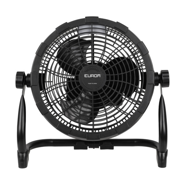 Eurom Airflow LED kabelloser Ventilator, 384482, 8713415384482