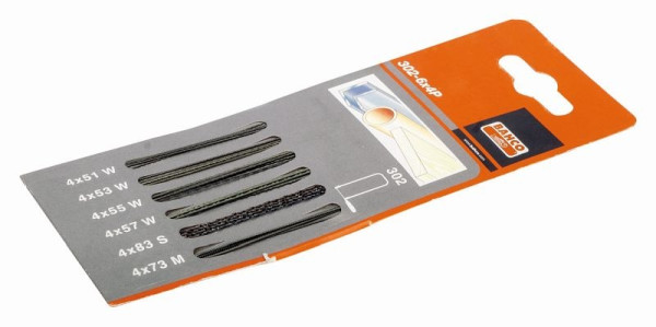 Bahco Laubsägeblätter-Set für Laubsägen 302 + 502, 302-6X4P
