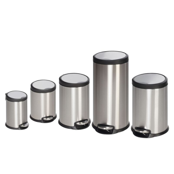 Stein HGS Abfallbehälter -Cubo Montez-, mit Pedal, 20 Liter / 460x370x310 mm, 40275