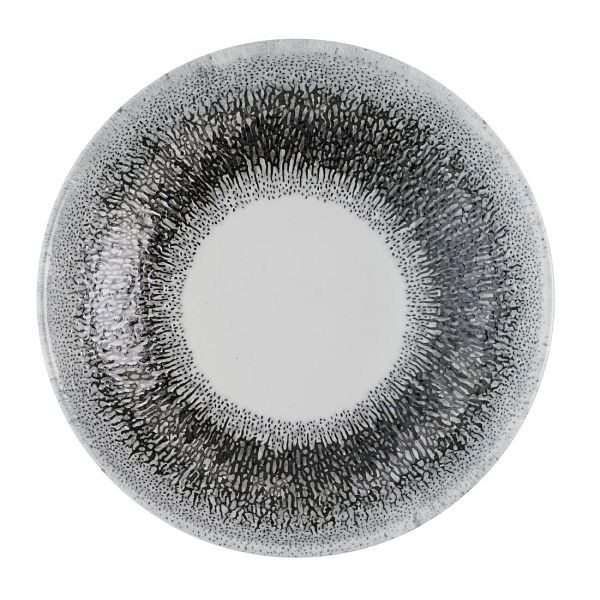 Churchill Studio Prints Fusion Black Evolve Coupe-Schüsseln, 182 mm, (12 Stück), HR304