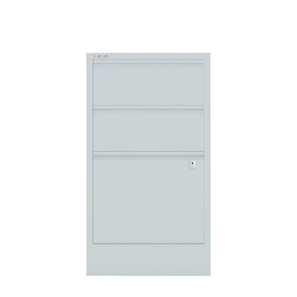 Bisley Home Filer, 2 Universal-, 1 HR-Schublade, 145 lichtgrau antibakteriell, HF3145