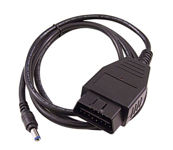 ELMAG Kabeladapter Niedervoltstecker für 10A Ausgang, auf OBD II, zu Smart Booster X7 für Bordnetz-Spannungserhaltung (max. 30 Sec.), 56082