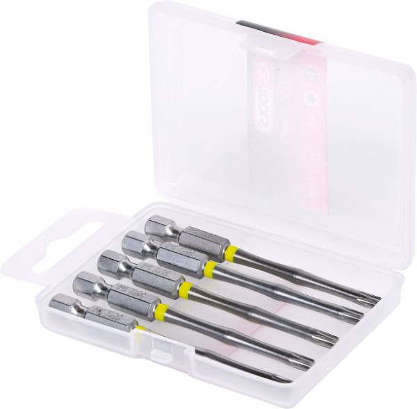 KS Tools 1/4" TORSIONpower Bit Torx, 75mm, T20, VE: 5 Stück, 918.3561
