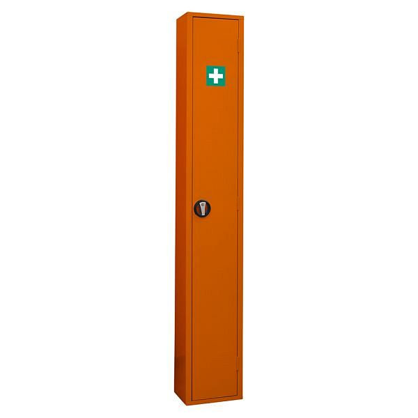 WERO Sanitätswandschrank Slim V 1450, orange, leer, 205205
