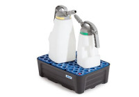 Produktbild von DENIOS Kleingebindewanne SC-P 30, aus PE, mit PE-Gitterrost, Auffangvolumen 30 Liter, 248042 DENIOS Kleingebindewanne SC-P 30, aus PE, mit PE-Gitterrost, Auffangvolumen 30 Liter, 248042