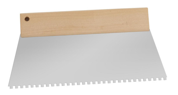 TECTOOL Kleberverteilspachtel E10, Trapezform, 180mm, 18097