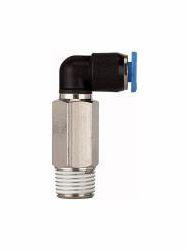 Riegler L-Steckverschraubung lang, drehbar, mini, 109052