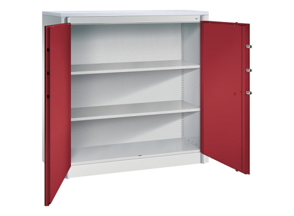 C+P Feuerschutzschrank Certos, H1226xB1200xT500mm, 7035/3003, 1181-00 S10508
