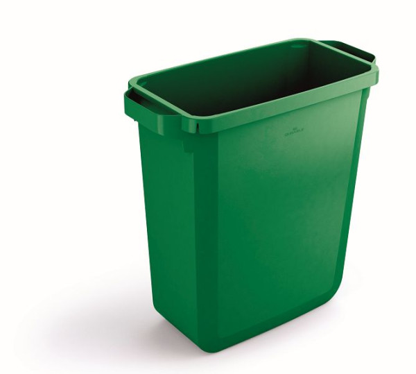 DURABLE DURABIN 60, grün, Abfall- und Wertstoffbehälter, VE: 6 Stück, 1800496020