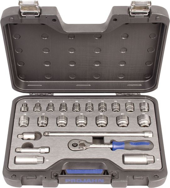 Projahn 3/8" PROJAHN professional Steckschlüssel-Koffer 23- teilig, 3903802