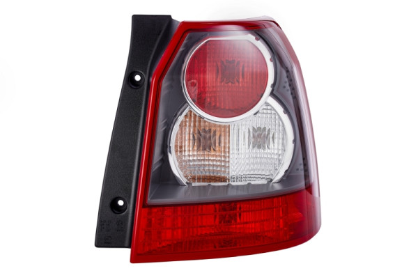 HELLA Heckleuchte, Glühlampe, weiß/rot, für u.a. Land Rover Freelander 2 (L359), rechts, 2SK 354 035-021