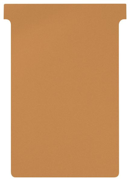 Eichner T-Karten für alle T-Card Systemtafeln - Größe XL, Orange, VE: 100 Stück, 9096-00022
