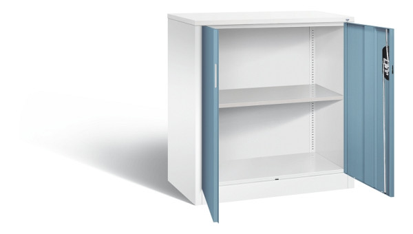 C+P Büroschrank Acurado, H1000xB930xT500mm, 9016/0010, 9286-1200 S10494