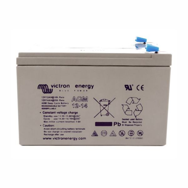 Victron Energy AGM 12V 14Ah Deep Cycle Akku Batterie, 2-67-012185
